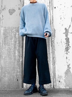 「KLEMAN（クレマン）の＜KLEMAN＞ PADRE/シューズ（モカシン/デッキシューズ）」を使った、hatahiroさん（メンズ・171cm）の秋コーディネート