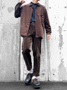 「アイテム（福袋/福箱、ブルー系）」を使った、hatahiroさん（メンズ・171cm）の秋コーディネート