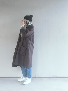 中町さん(レディース・155cm)の冬コーディネート