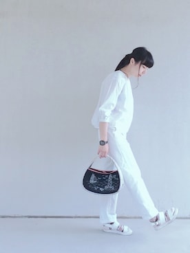 中町さん（レディース・155cm）の夏コーディネート