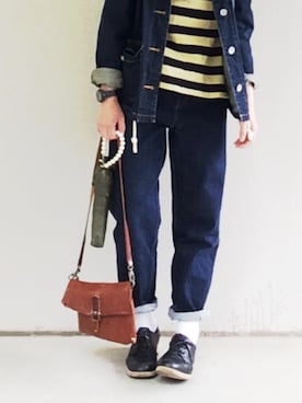 中町さん(レディース・156cm)の春コーディネート