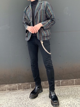 masaki_naraさん（メンズ・178cm）の春コーディネート