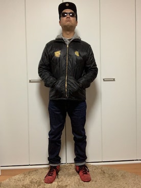 「アイテム（ブルゾン）」を使った、2481093さん（メンズ・175cm・40代）の冬コーディネート
