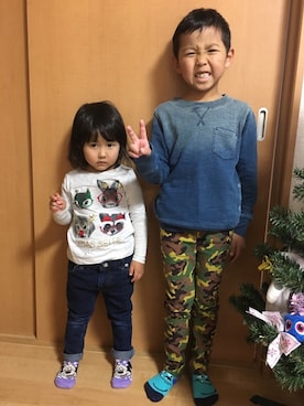 ayumiさん（キッズ・110cm）の冬コーディネート