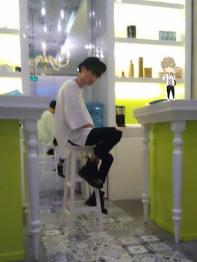 「Dr MONROE（ドクターモンロー）のアイテム」を使った、Mr_wongさん（メンズ・178cm）の春コーディネート