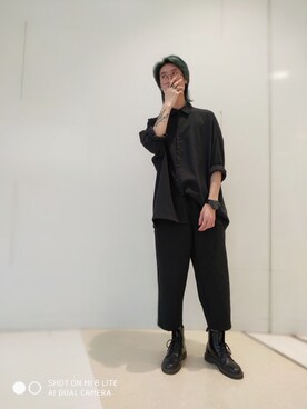 「Dr MONROE（ドクターモンロー）のアイテム」を使った、Mr_wongさん（メンズ・178cm）の夏コーディネート