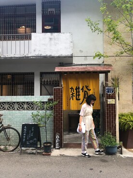 「Heather（ヘザー）のアイテム（Tシャツ/カットソー）」を使った、iwillbeyouraliceさん（レディース・153cm）の夏コーディネート