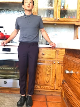 「TOPMAN（トップマン）のアイテム（その他パンツ）」を使った、加州さん（メンズ・168cm）の夏コーディネート