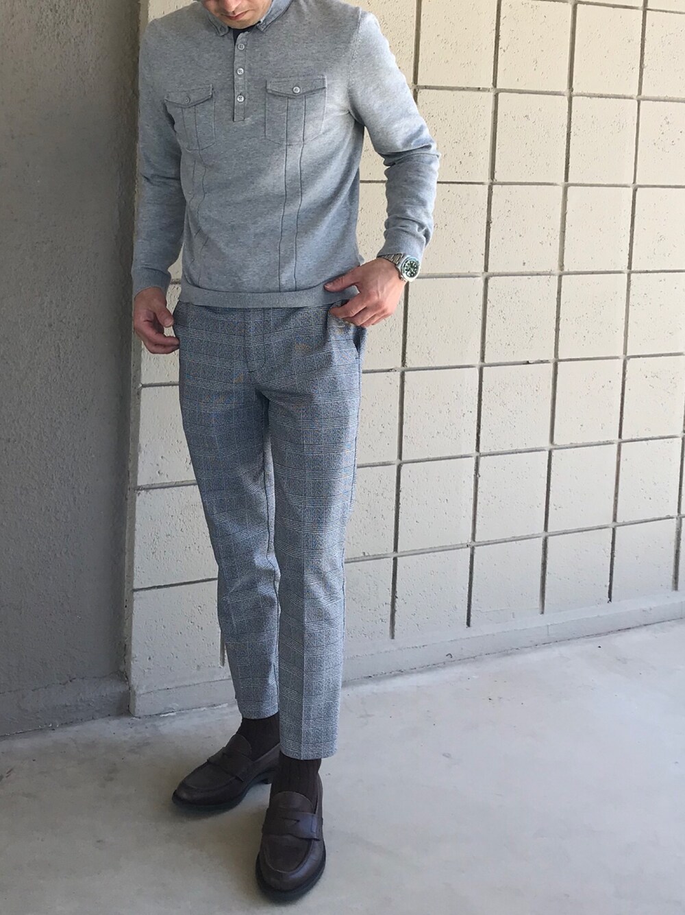 「summer、ootd、outfit、men、STYLE、fashion、spring、street、casual、streetstyle」｜「ROLEXのアイテム（アナログ腕時計、グリーン系）」を使った、加州さん（メンズ・168cm）の春コーディネートの1枚目の写真