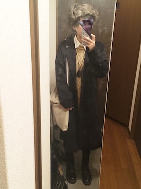 「FREE'S MART（フリーズマート）のアイテム（キャップ）」を使った、▽△さん（レディース・158cm）の秋コーディネート