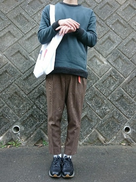 きつねんさん（メンズ・173cm）の秋コーディネート