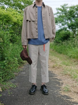 トレンチシャツ ジエダ JieDa // TRENCH SHIRT – SHELTER