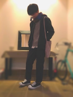 ‍なつふ⛄️さん（メンズ・175cm）の冬コーディネート