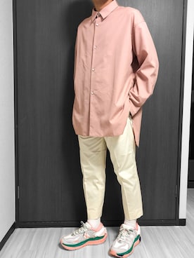 「Li-Ning（リーニン）のアイテム」を使った、こめっとさん（メンズ・177cm）の春コーディネート