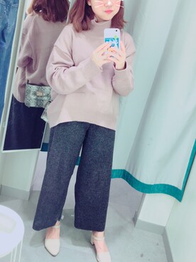 「KATIE JUDITHのアイテム」を使った、Alice🐰さん（レディース・155cm）の春コーディネート