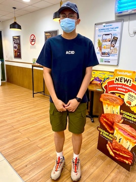 「streetsnap」｜Chan CheeHongさん（メンズ・180cm）の夏コーディネート
