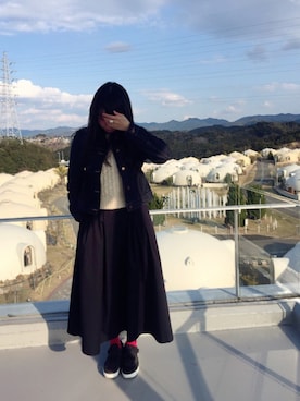「スプリングSENSEOFPLACE」｜「アイテム（その他）」を使った、hisanoさん（レディース・159cm）の春コーディネート