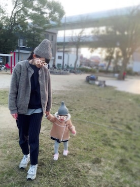 「PETIT BATEAU（プチバトー）のアイテム」を使った、hisanoさん（レディース・159cm）の春コーディネート