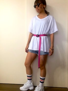 yukkoさん（レディース・158cm）の夏コーディネート