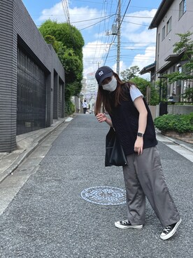 ももちゃんさん（レディース・160cm）の春コーディネート