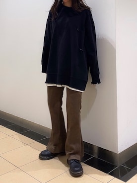 「店頭コーデ」｜かのんさん（レディース・155cm）の秋コーディネート
