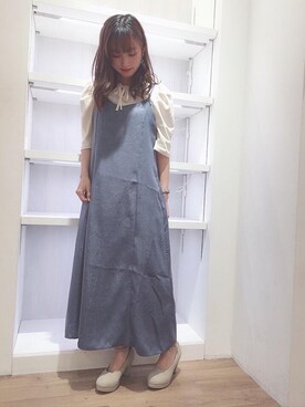 ワンピース ドレスを使った 岡崎イオン の人気ファッションコーディネート Wear