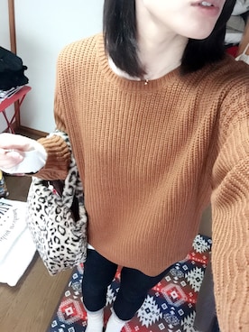 「#203（ニイマルサン）のアイテム（アクセサリー）」を使った、ようこさん（レディース・174cm）の冬コーディネート