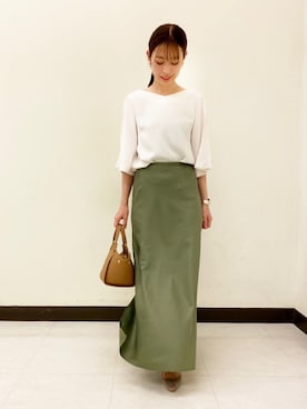 rina...さん（レディース・163cm）の春コーディネート