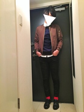 TaQさん(メンズ・180cm)の冬コーディネート