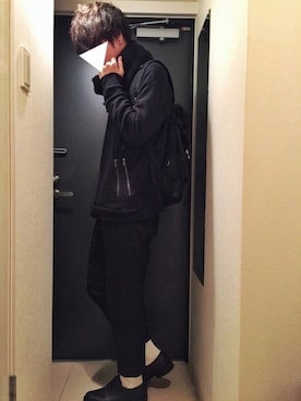 TaQさん(メンズ・180cm)の冬コーディネート