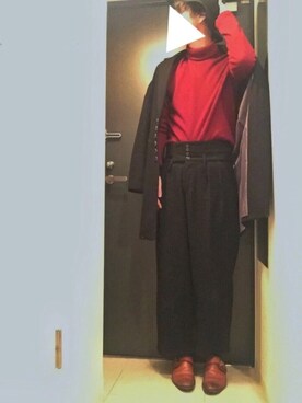 TaQさん（メンズ・180cm）の冬コーディネート