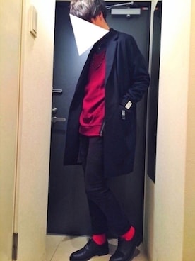 TaQさん（メンズ・180cm）の冬コーディネート