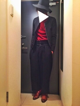 TaQさん（メンズ・180cm）の冬コーディネート