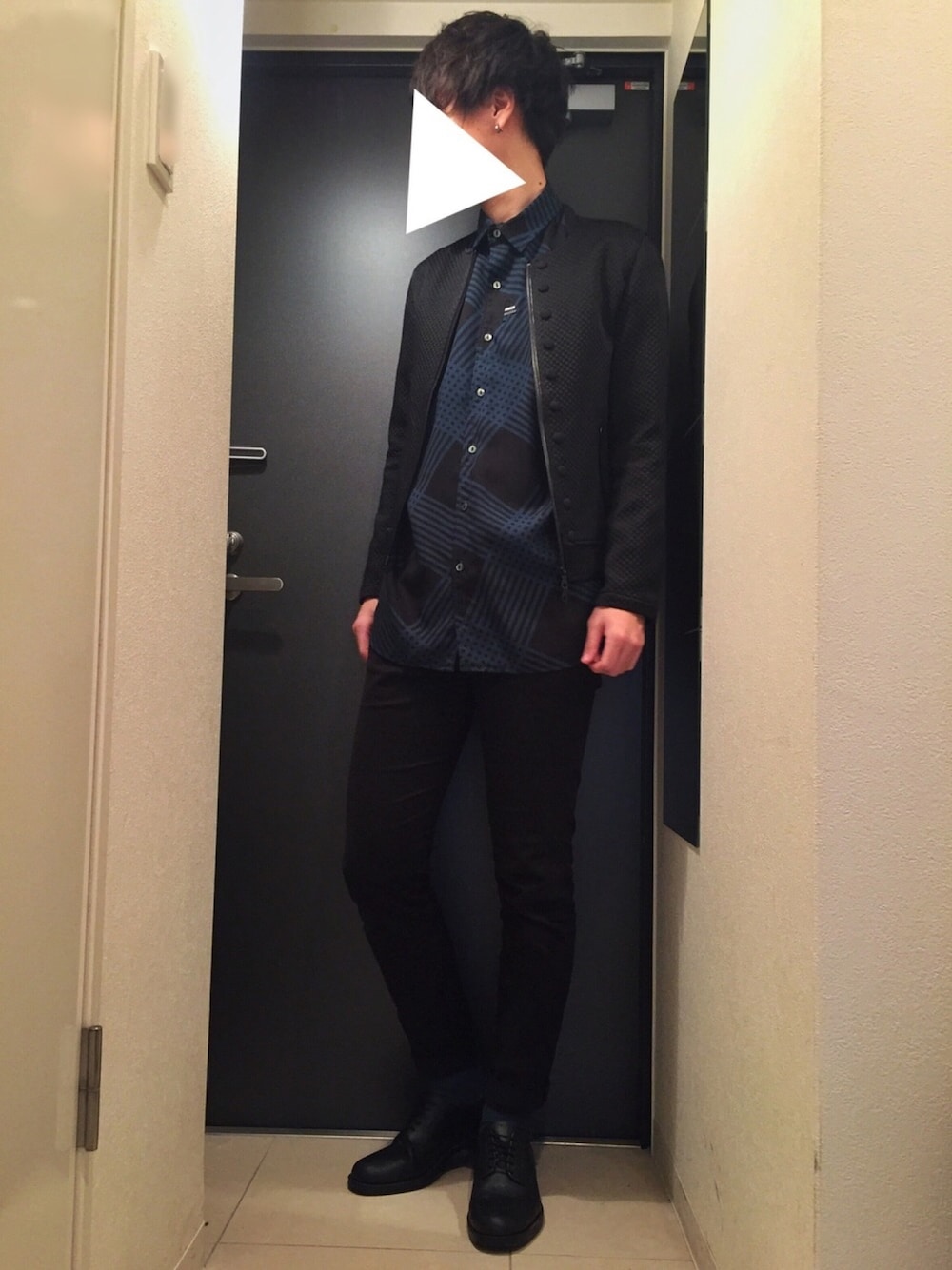 SHAREEF（シャリーフ）の「BIAS CHECK L/S SHIRTS（シャツ/ブラウス