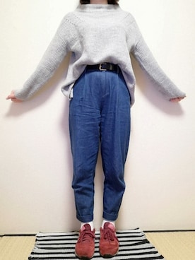 うたみるのさん（レディース・151cm）の冬コーディネート