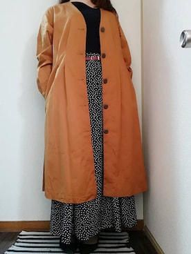 「UNTITLED（アンタイトル）のアイテム（スカート）」を使った、うたみるのさん（レディース・151cm）の秋コーディネート