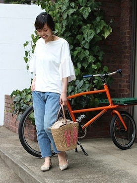 「ivory court（アイボリーコート）のアイテム」を使った、shokoさん（レディース・163cm）の春コーディネート