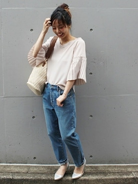 「プリーツ」｜shokoさん（レディース・163cm）の夏コーディネート