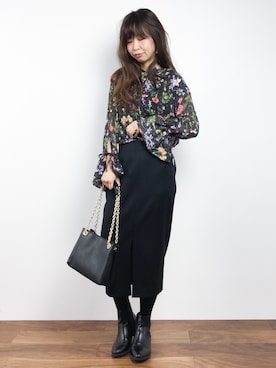 naoさん(レディース・163cm)の冬コーディネート