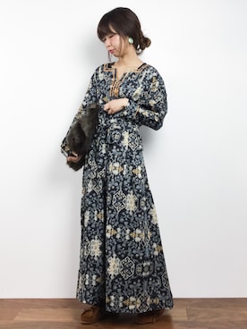 「STYLE DELI（スタイルデリ）のアイテム（バッグ）」を使った、naoさん（レディース・163cm）の冬コーディネート