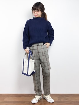 naoさん（レディース・163cm）の冬コーディネート