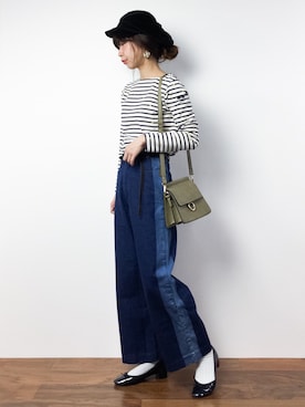 naoさん（レディース・163cm）の冬コーディネート