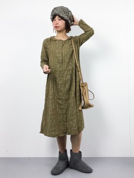 naoさん(レディース・163cm)の冬コーディネート