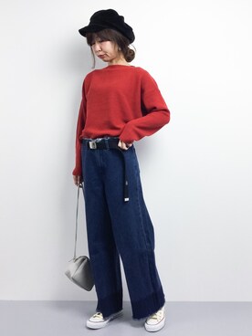 naoさん（レディース・163cm）の冬コーディネート