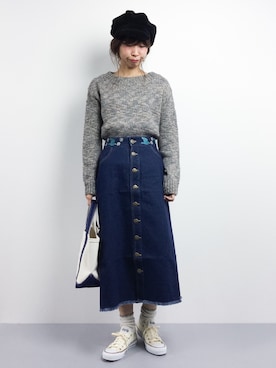 naoさん(レディース・163cm)の冬コーディネート