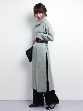 naoさん（レディース・163cm）の冬コーディネート