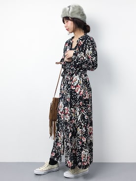 naoさん(レディース・163cm)の冬コーディネート