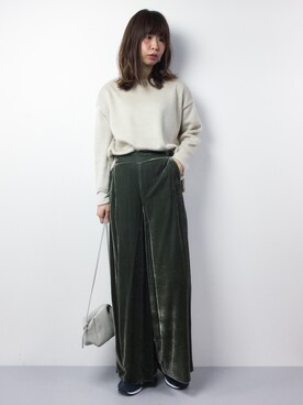 naoさん（レディース・163cm）の冬コーディネート