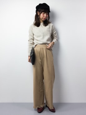 naoさん（レディース・163cm）の冬コーディネート