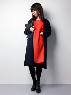 naoさん（レディース・163cm）の冬コーディネート